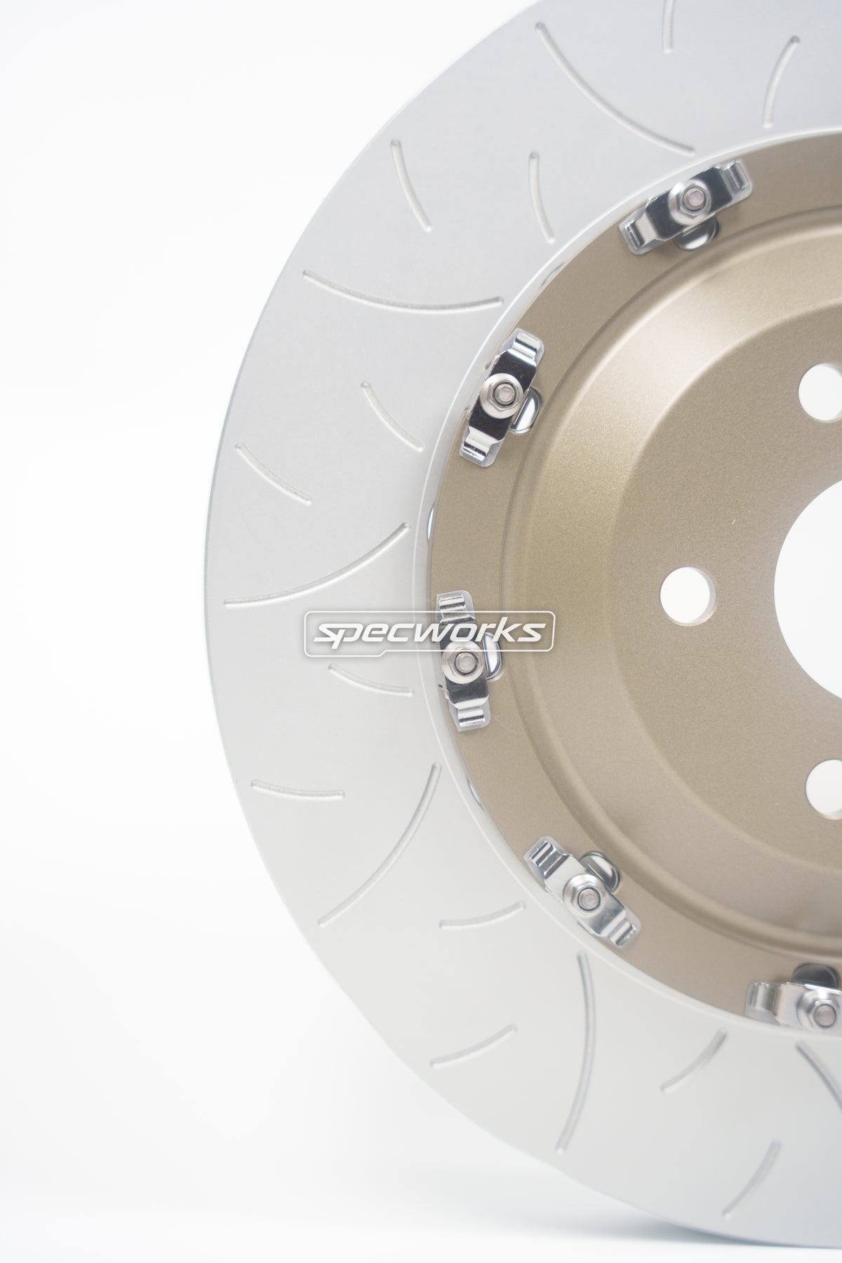 SPECWORKS AUDI RS3 8V FRONT BRAKE DISCS — TWO PIECE REPLACEMENT ROTOR 370mm