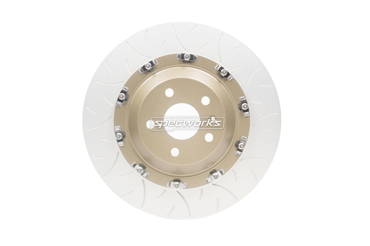 SPECWORKS AUDI RS3 8V FRONT BRAKE DISCS — TWO PIECE REPLACEMENT ROTOR 370mm