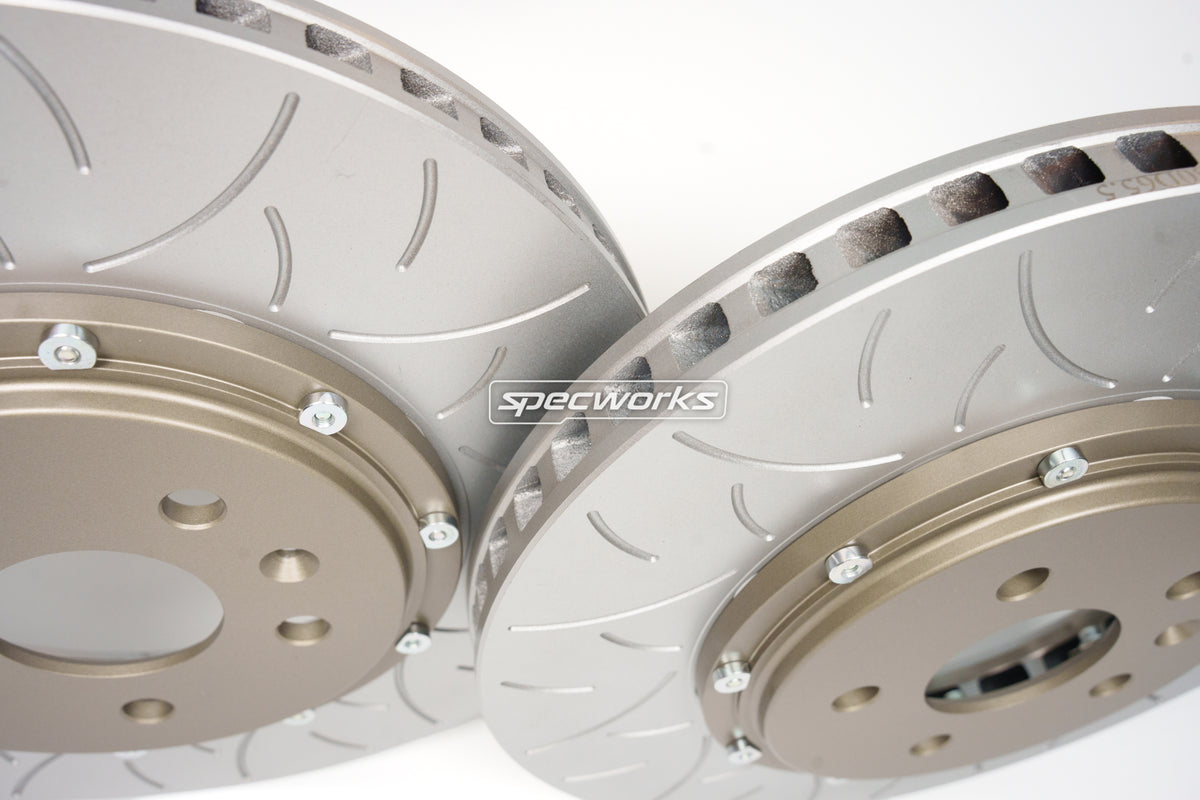 SPECWORKS VOLKSWAGEN GOLF R MK7 TWO PIECE REPLACEMENT ROTOR