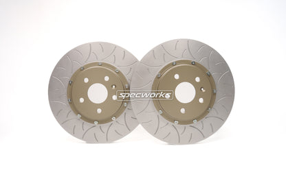 SPECWORKS VOLKSWAGEN GOLF R MK7 TWO PIECE REPLACEMENT ROTOR