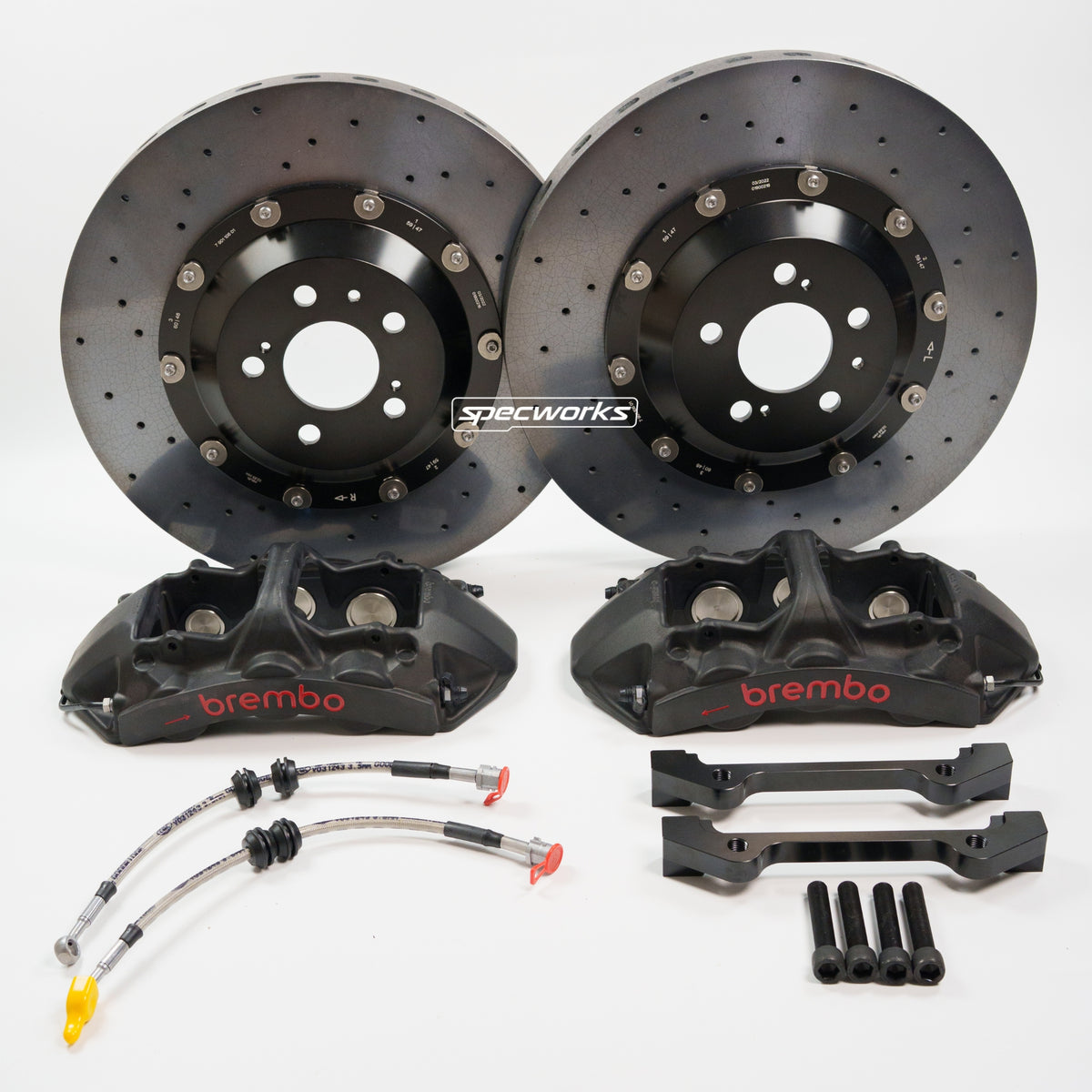 BREMBO GTS 6 PISTON BRAKE KIT CARBON CERAMIC ROTOR