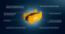 PFC PORSCHE FRONT BRAKE KIT PAGID RACING PAD RSL1