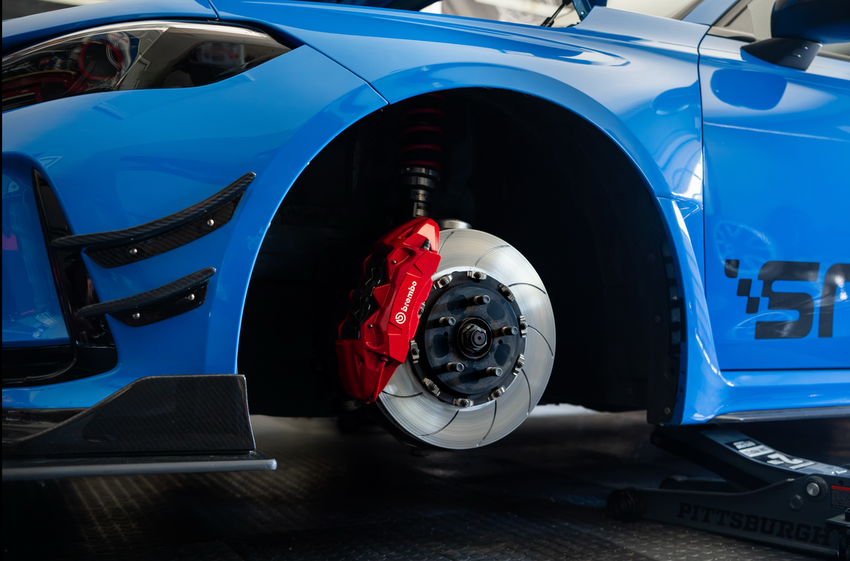 HONDA CIVIC TYPE R FK8 / FL5 FRONT OEM ROTOR RING REPLACEMENT