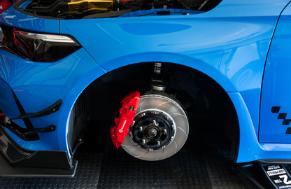 HONDA CIVIC TYPE R FK8 / FL5 FRONT OEM ROTOR RING REPLACEMENT