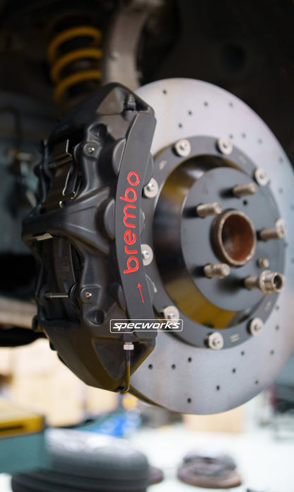 BREMBO GTS 6 PISTON BRAKE KIT CARBON CERAMIC ROTOR