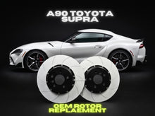 SPECWORKS TOYOTA A90 SUPRA REAR BRAKE DISCS — TWO PIECE REPLACEMENT 345x28mm