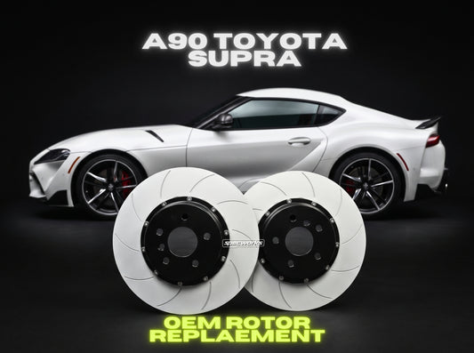 SPECWORKS Toyota A90 Supra Rear Brake Discs Two Piece Replacement 345x28mm