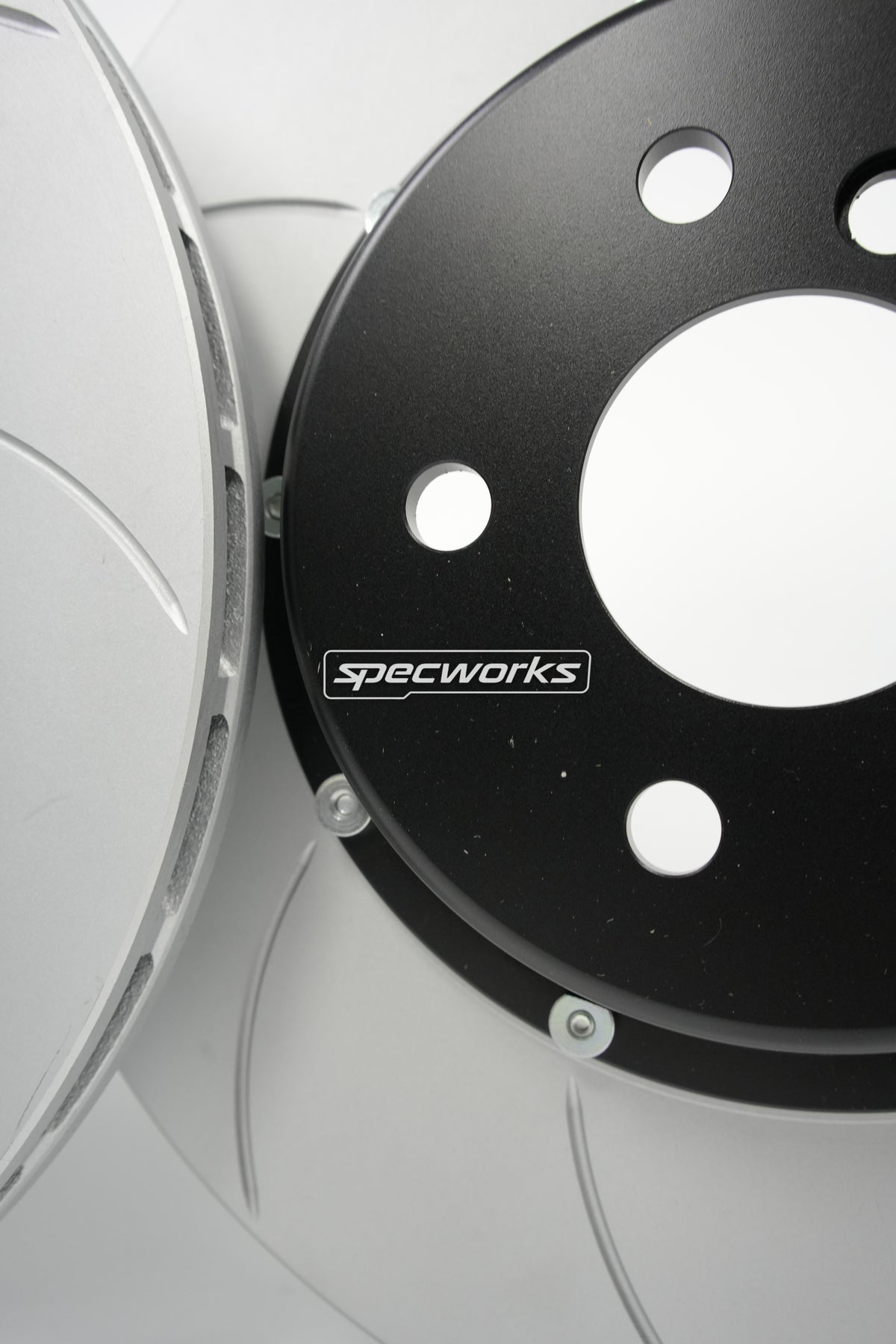 SPECWORKS TOYOTA A90 SUPRA FRONT BRAKE DISCS — TWO PIECE REPLACEMENT 348x36mm